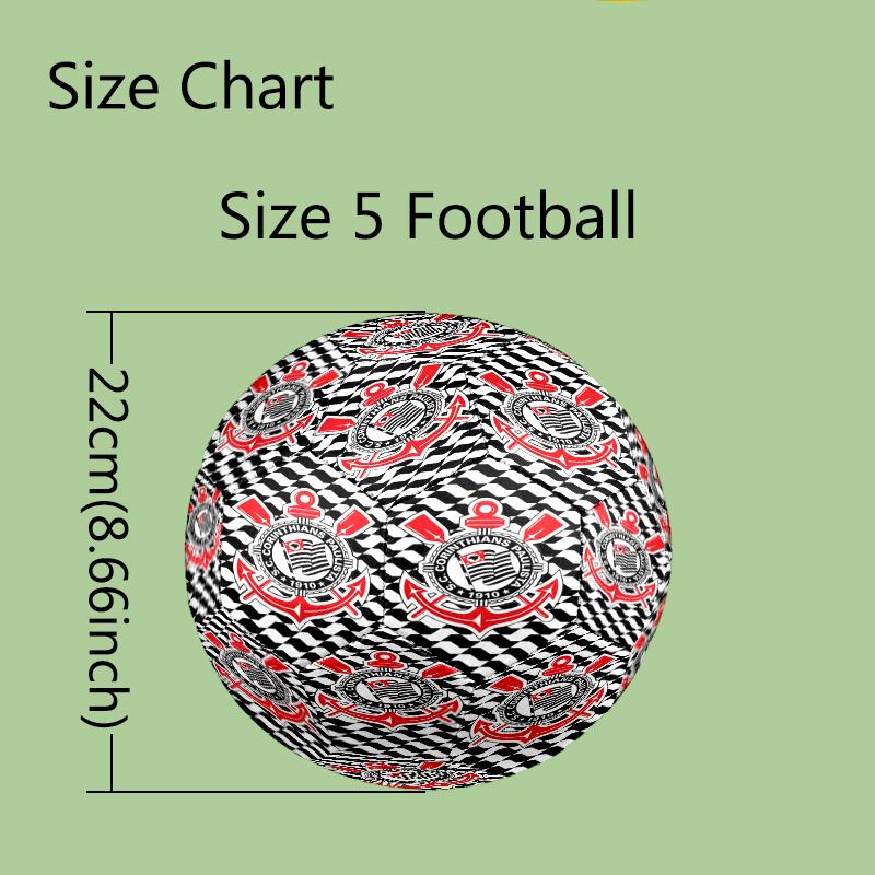 1pc FIFA World Cup Theme Standard Size 5 Soccer Ball, Gentle on the Feet, Designed Specifically for Matches and Training Football