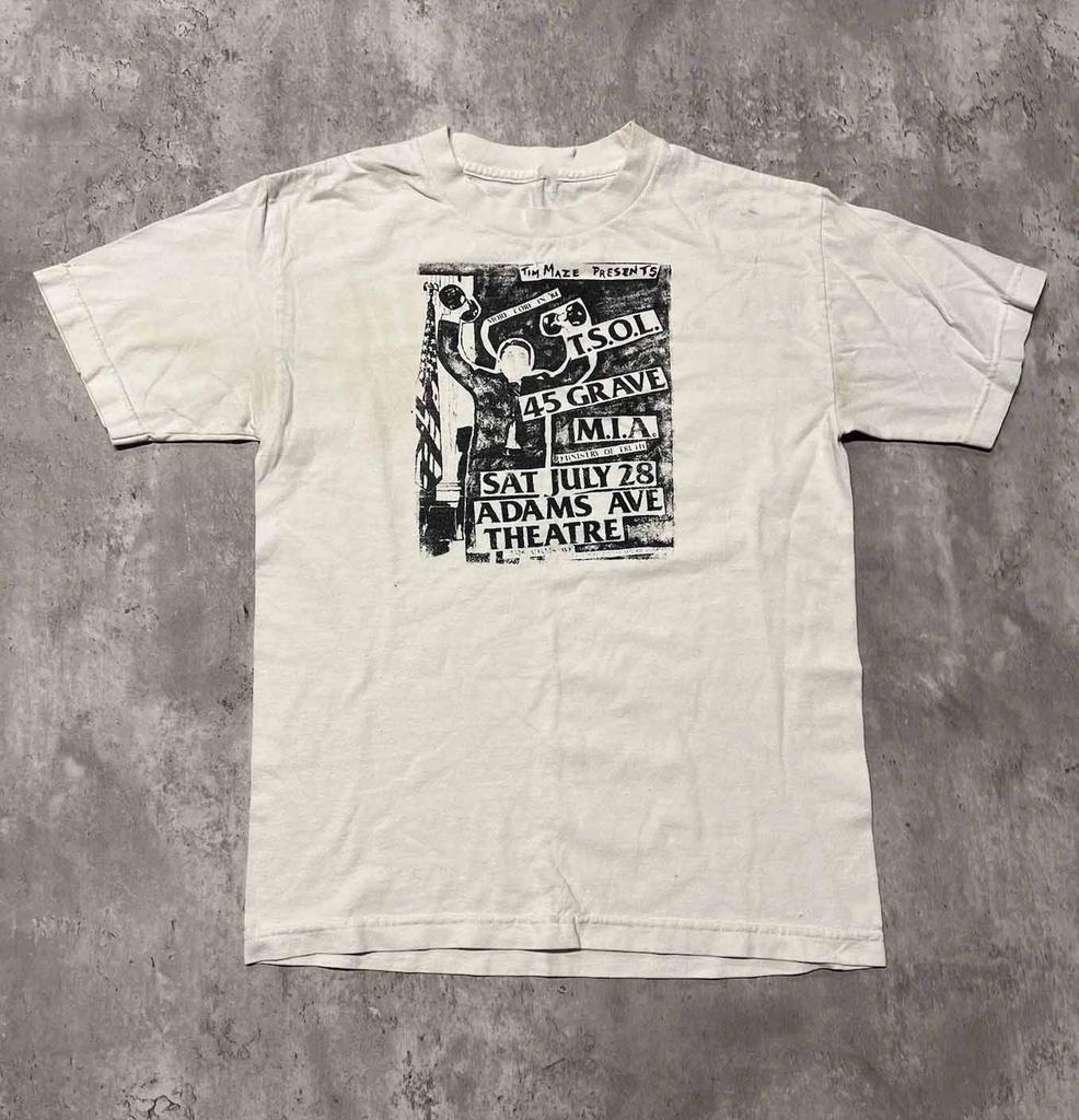 True Sounds Of Liberty T.S.O.L. Band TSOL Shirt White Unisex S-2345XL E2134