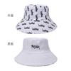 Summer New Double-sided Bucket Hat Men's and Women's Hawaiian Printed Sunshade Basin Hat Big Head Circumference Sunscreen Hat