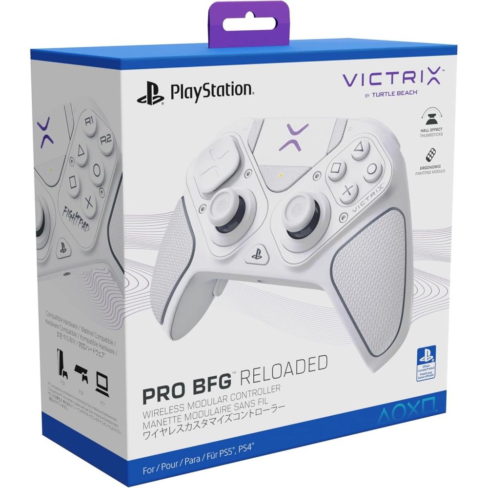 Turtle Beach Pro Bfg Reloaded Weiß Kabelloser Controller Ps5  Ps4  Pc Kompatibel