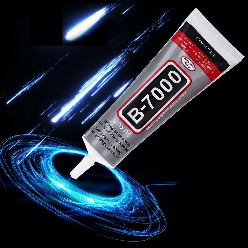 B7000 Glue For Rhinestones Crystal Adhesive Jewelry 9ml Needles Epoxy Resin Diy Jewelry Crafts Glass Mobile Phone Shoes