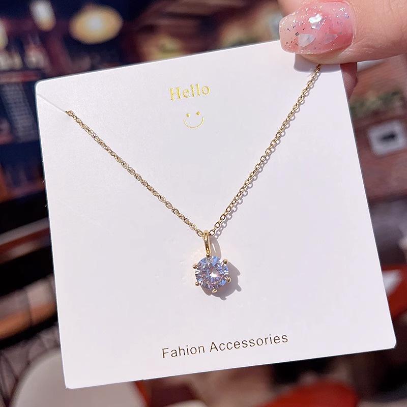 Kobberbelagt Gull Zirkon Pendellampe - Luksuriøs, Motebevisst, Allsidig, Fargebestandig, High-End Tilbehør