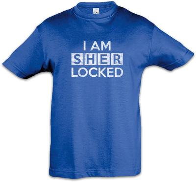 I Am S...Kids Boys Kids Boys T-Shirt Sher Fun Locked Sherlock Holmes TV Watson Royal