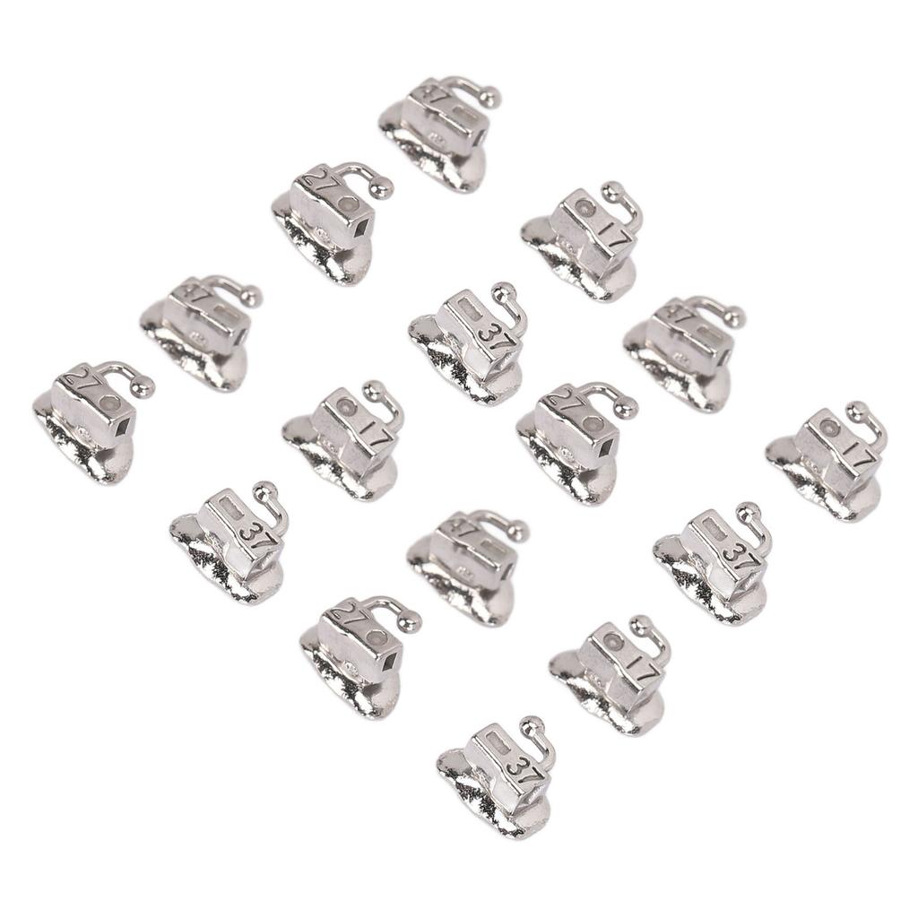 40pcs Dental Orthodontics Buccal Tube 2nd Molar Bondable MBT 0.022inch Easy Activation Bondable