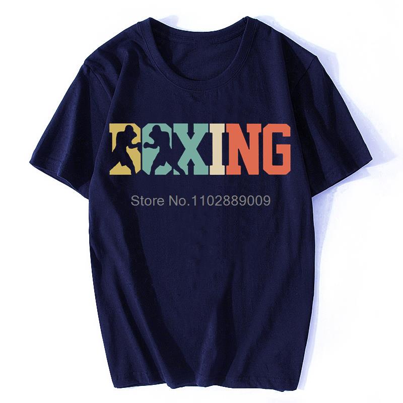 

Boxing Tops T Shirts For Men Summer Short Sleeve Funny TShirt Crew Neck Boxer Tees Harajuku Men s Clothing Gift Idea 4XL