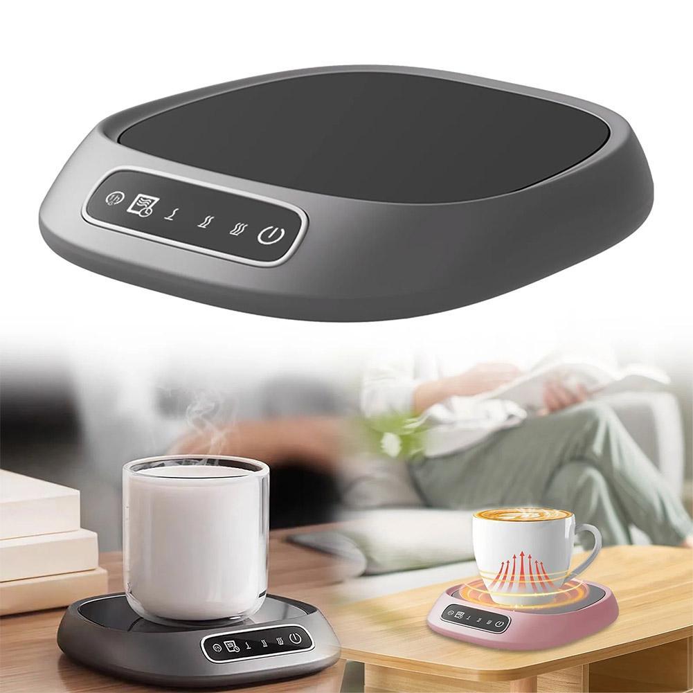 Fast Heating Mug Warmerotor Home Heating Coaster 3-speed Adjustment Tools Cups Cushion Thermostatic Milk Heating Kitchen B5M6