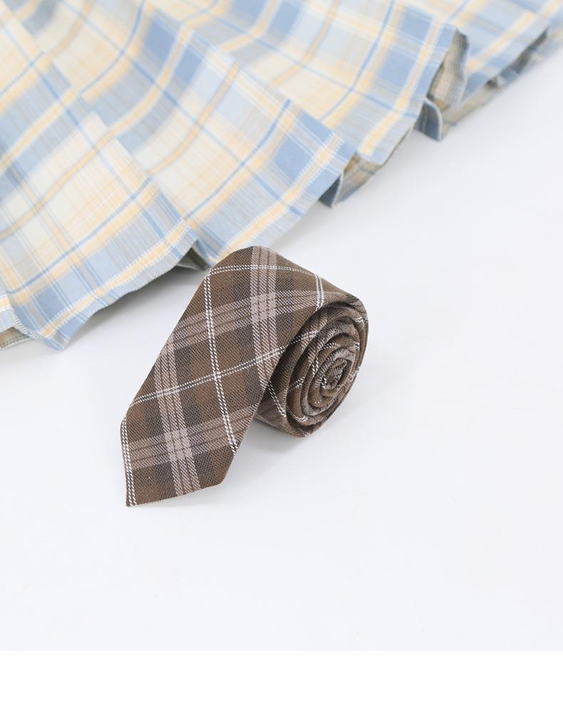 Полосатый галстук в японском стиле для студентов, академический стиль, модный аксессуар для рубашек