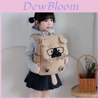 Cartoon Dog Shape Kids Backpack With Large Capacity For School And Daycare