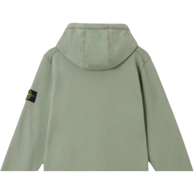 Stone Island Hooded Zip Kangaroo Pocket Long Sleeve Sweatshirt Men sweatshirt K2S156100061S0051-V0055