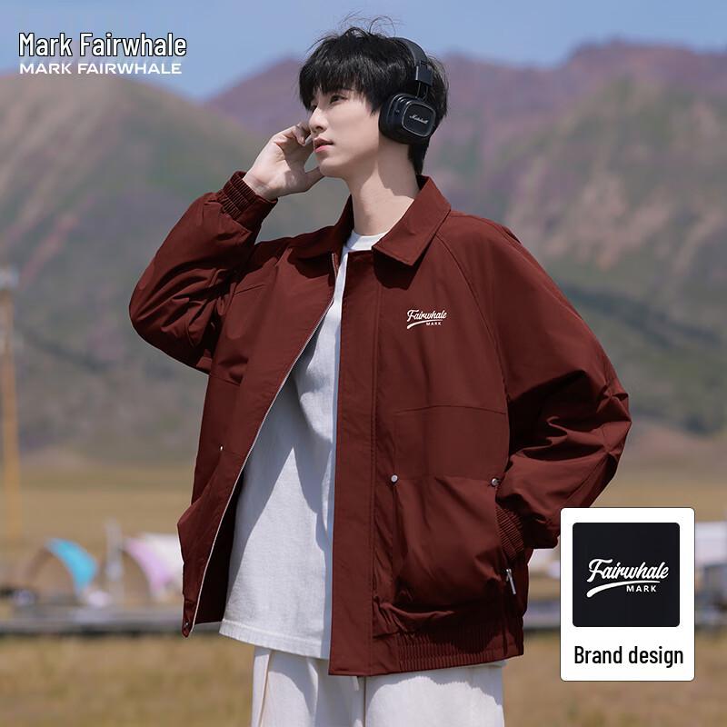 

Mark Fairwhale Men s Casual Lapel Jacket 3XL