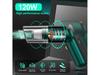 Cordless Handheld Car Vacuum, 10000Pa Wet & Dry Strong Suction – White