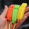 Loud Outdoor Survival Whistle Anti loss Clip Rescue Emergency Whistle  Water Sport Rescue