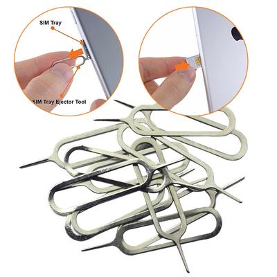 Universal iPhone Popular Ejector Pin 10PCS/Set For Cellphone Tray Remover Card Removal Pin Sim Card Applicable To Android High Quanlity  Jewelry
