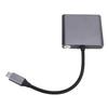 USB C to 2 HD Multimedia Adapter Support 4K 60Hz Extended and Mirrored Display Type C to HD Interface Splitter for Laptop