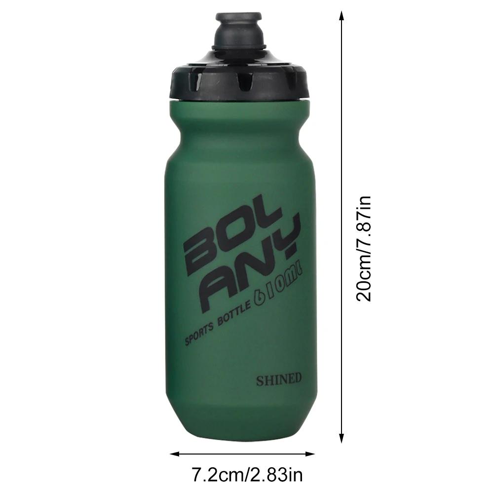 Bicycle Water Bottle 610ml Lightweight Outdoor Fitness Running Climbing Riding Sports Kettle Portable Cup Squeeze Bike Bottle