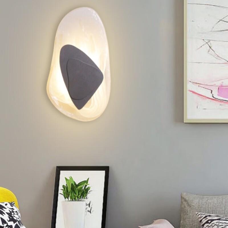 Modern Nordic Marble Glass Wall Sconce