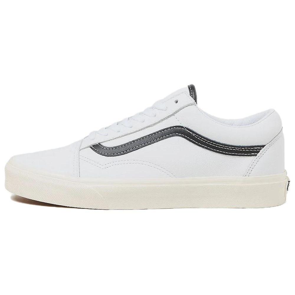 Vans Old Skool White Black Leather Men s VN0007NTYB2 EU 41