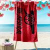 Arsenal Art Print Beach Towel, Large Soft Quick Dry Towel for Beach Camping Swimming