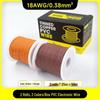 1007 PVC Electronic Wire 16AWG-30AWG Tinned Copper, Flying Lead Aviation Wire