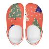 Fun Printed EVA Garden Shoes Women Men Breathable Ventilated Slip On Garden Yard Home Bathroom Casual Walking Daily Shoes Home Use