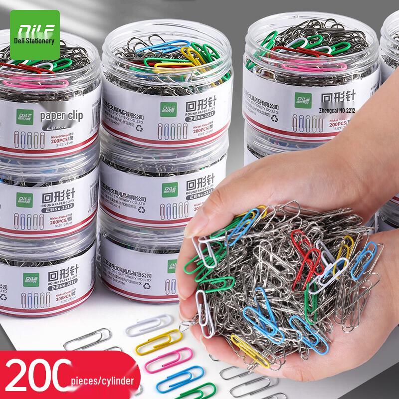 Deli 28mm Metal Paper Clips