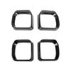 2pcs ABS Rearview Mirror Rain Block Frame Trim Cover Accessories For Land Rover Defender 90 110     2024