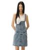 Deketeuumeon Signature Bib Overalls Skirts Dcwop002Lightblue