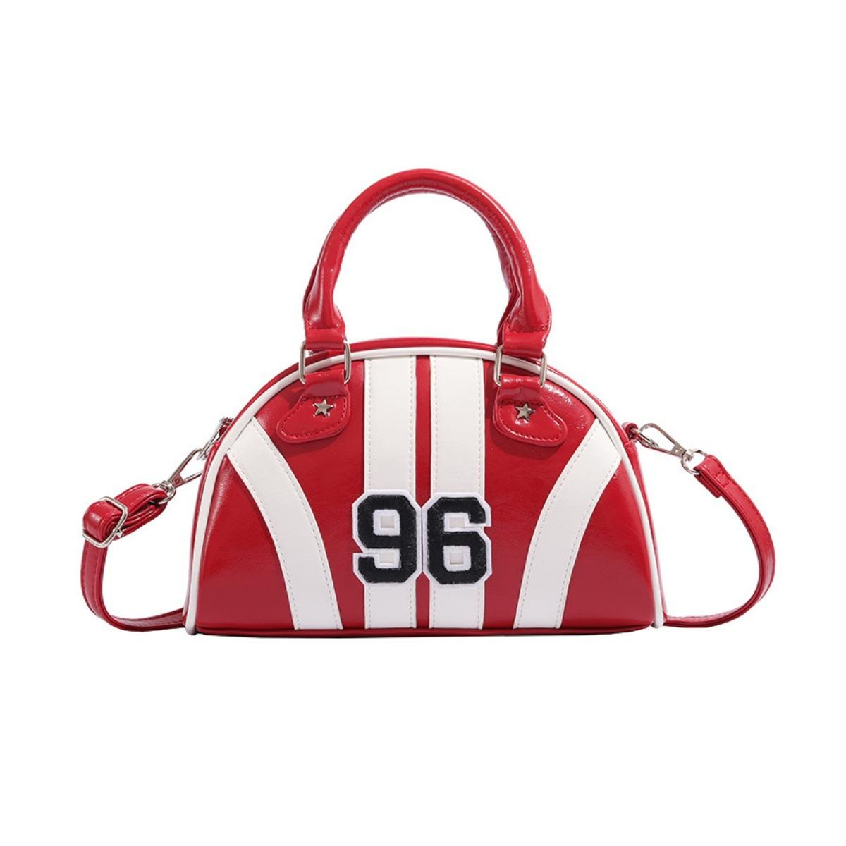 

Bag messenger bag women s handbag small bag shoulder bag high-end striped tote bag stiff three-dimensional red красный