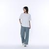 Short Sweat Stain Heat Shielding Go To by B2MAB230 Marshmallow White [Mizuno] Anti-Sweat T-shirt, Sleeve, Control, Transparent, Women's