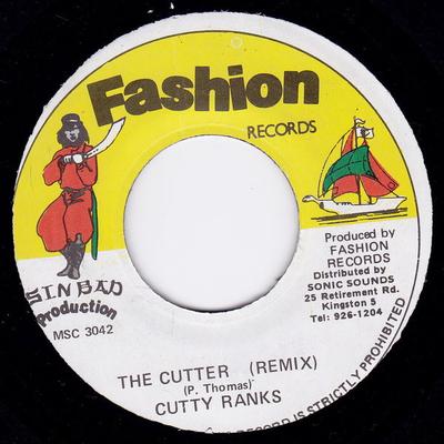 7inch Record CUTTY RANKS - The Cutter (Remix) MSC3042 Fashion Records Jamaica Reggae, Ska & Dub Used