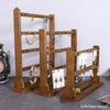 Wooden Jewelry Display Stand: Earring, Stud, Keychain, Bracelet, Bead String Holder