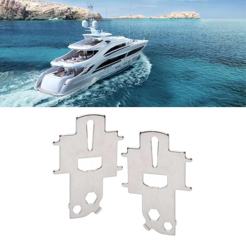 2 Pcs Gas Cap Key Stainless Steel Boat Fuel Tank Opener Bottle Latch Driver