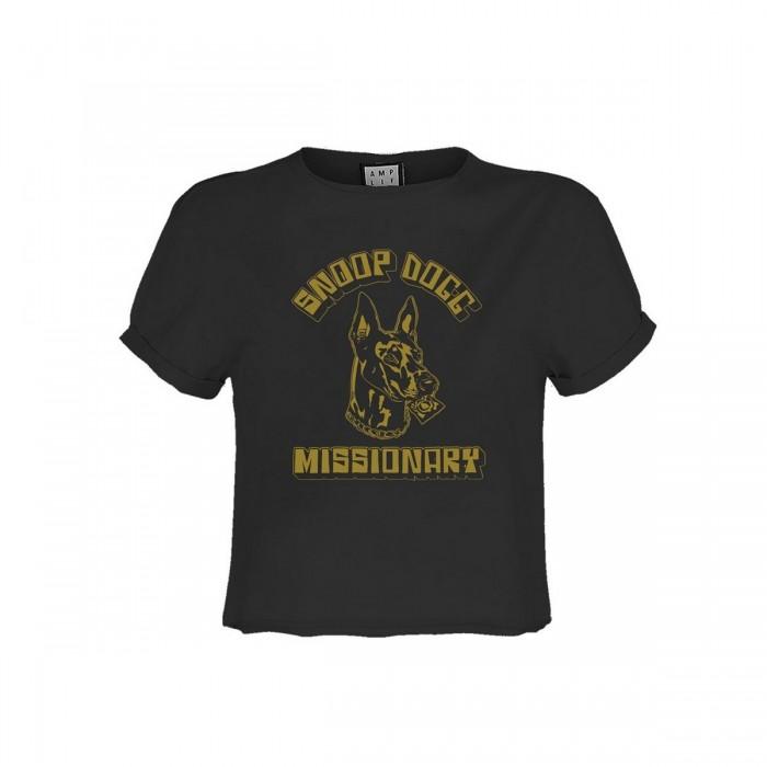 Amplified Womens/Ladies Missionary Snoop Dogg Crop Top