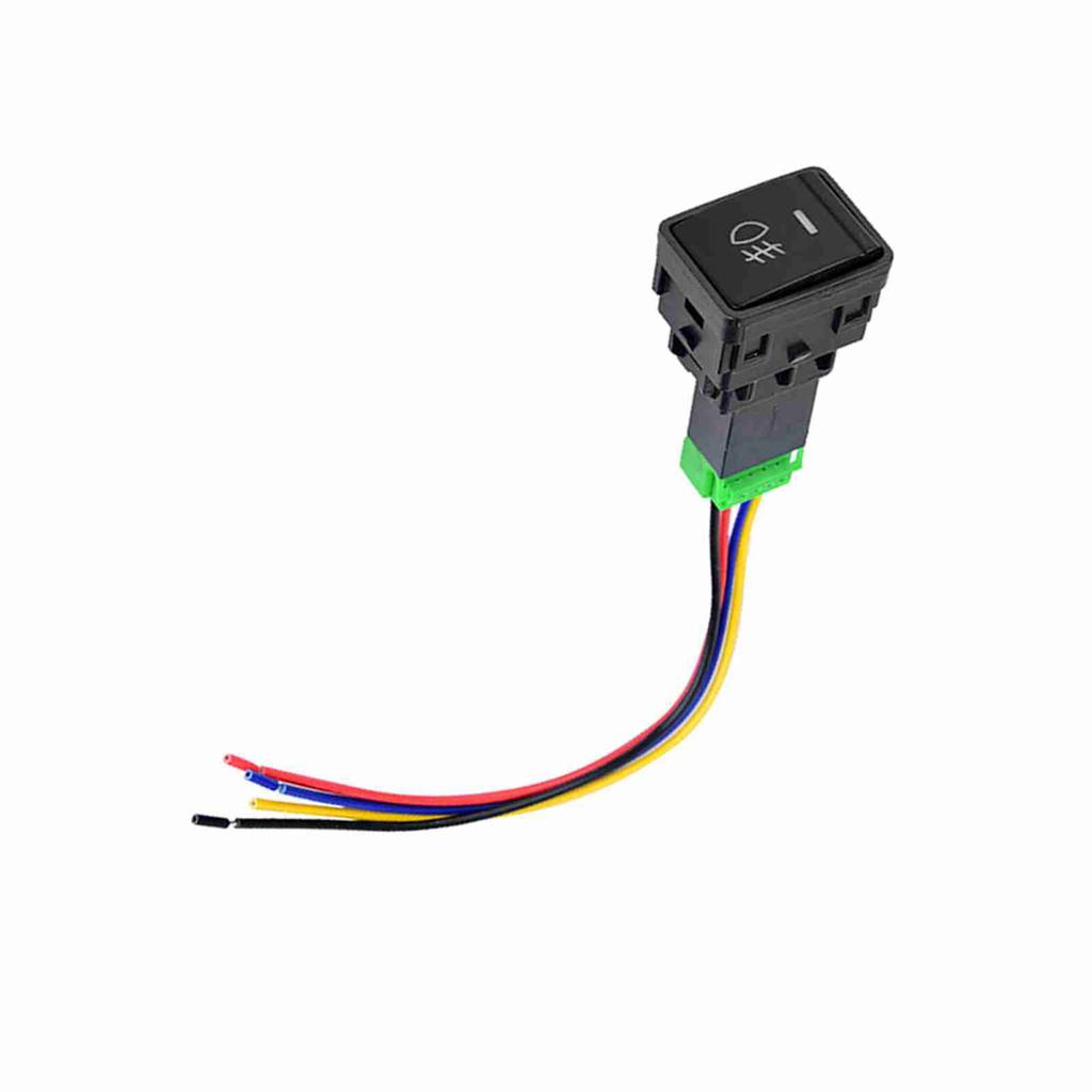 LED Push Button   4 Poles with Indicator Light for Japanese Vehicles