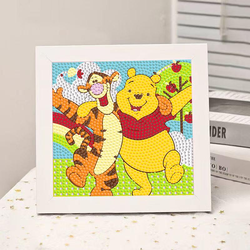 High-End Diamond Painting Diy Van Gogh Starry Sky Cat Creative Handmade Toy Table Decoration Diamond Painting With Frame