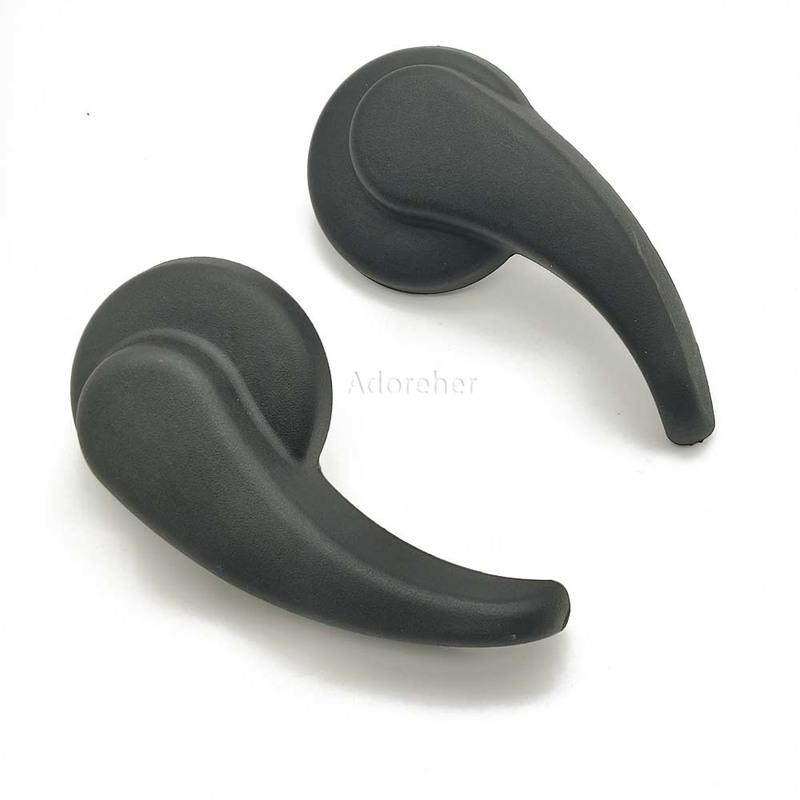 2PCS Left/Right Side Black Seat Back Adjuster Grip Car Seat Adjustment Handle for Citroen Sega Triumph for Peugeot 307 408
