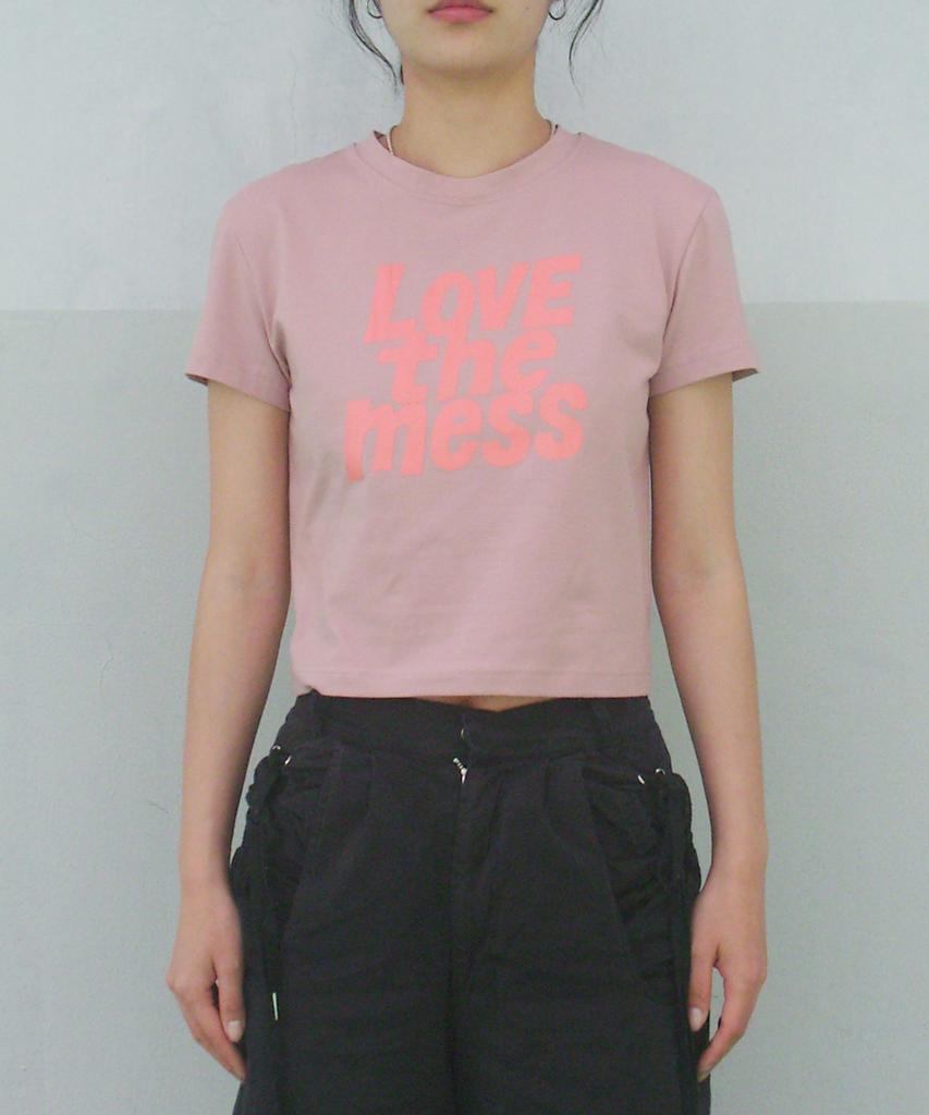Keuluchi Ltm Crop T-Shirt (Indie Pink)