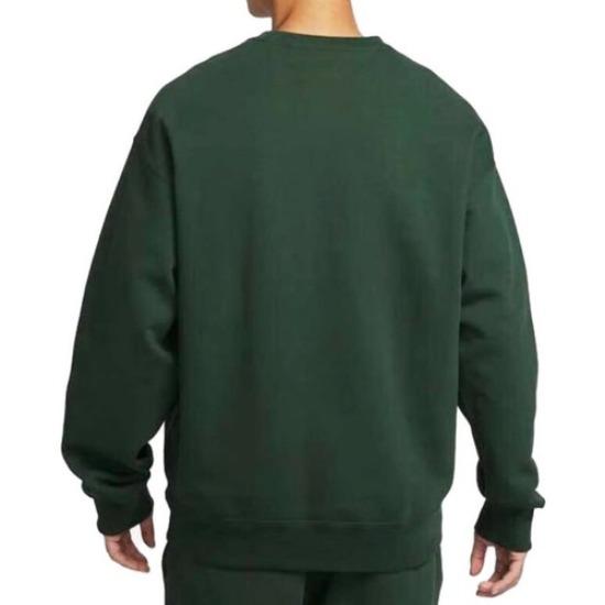 Nike Solid Color Casual Loose Crew Neck Sweatshirt DX1362-323