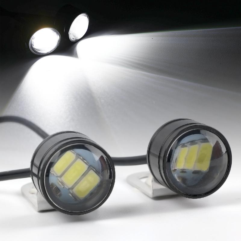 

LED Auxiliary Motorcycle Headlight Fog light Accessories Motorcycle Mini Driving Light Spotlight Auto 12V Daytime Waterproof DRL
