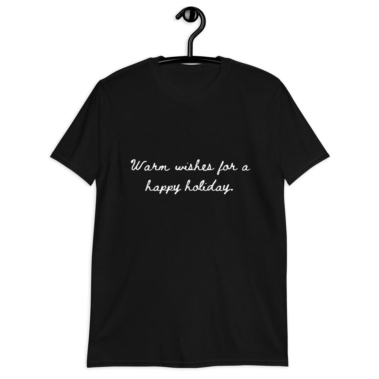 Holiday 2023 Quote Cursive Letters Classic Fit T-Shirt M
