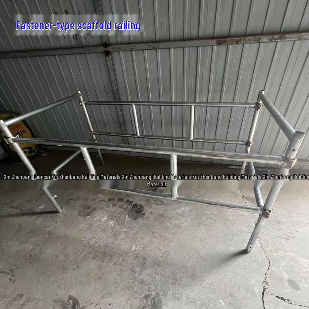Diagonal Support Pole: Large Tripod Safety Leg for Mobile Scaffolding Stability.