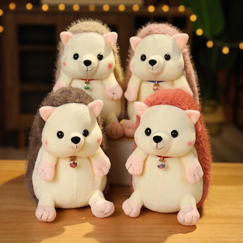 Little Hedgehog Doll Plush Toy Hedgehog Doll Children Soothing Rag Doll Girls Bag Small Pendant Keychain