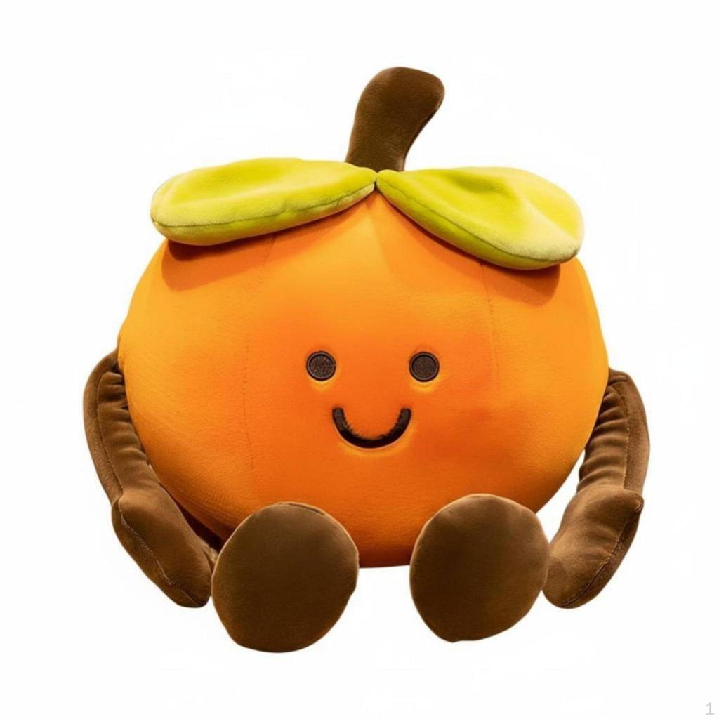 Creative Plush Doll, Cute Persimmon Nut Pillow, Soft Toy, Home Decor, Girls Gift 15cm