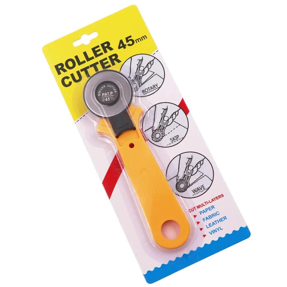 28/45mm Rotary Cutter Blades Sewing Rotary Fabric Cutter for Patchwork Leather Quilting Sewing Arts DIY Craft Cutting Tools