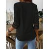 Women's Casual Summer/ Spring Short-sleeved Round-neck Blouse Shirt