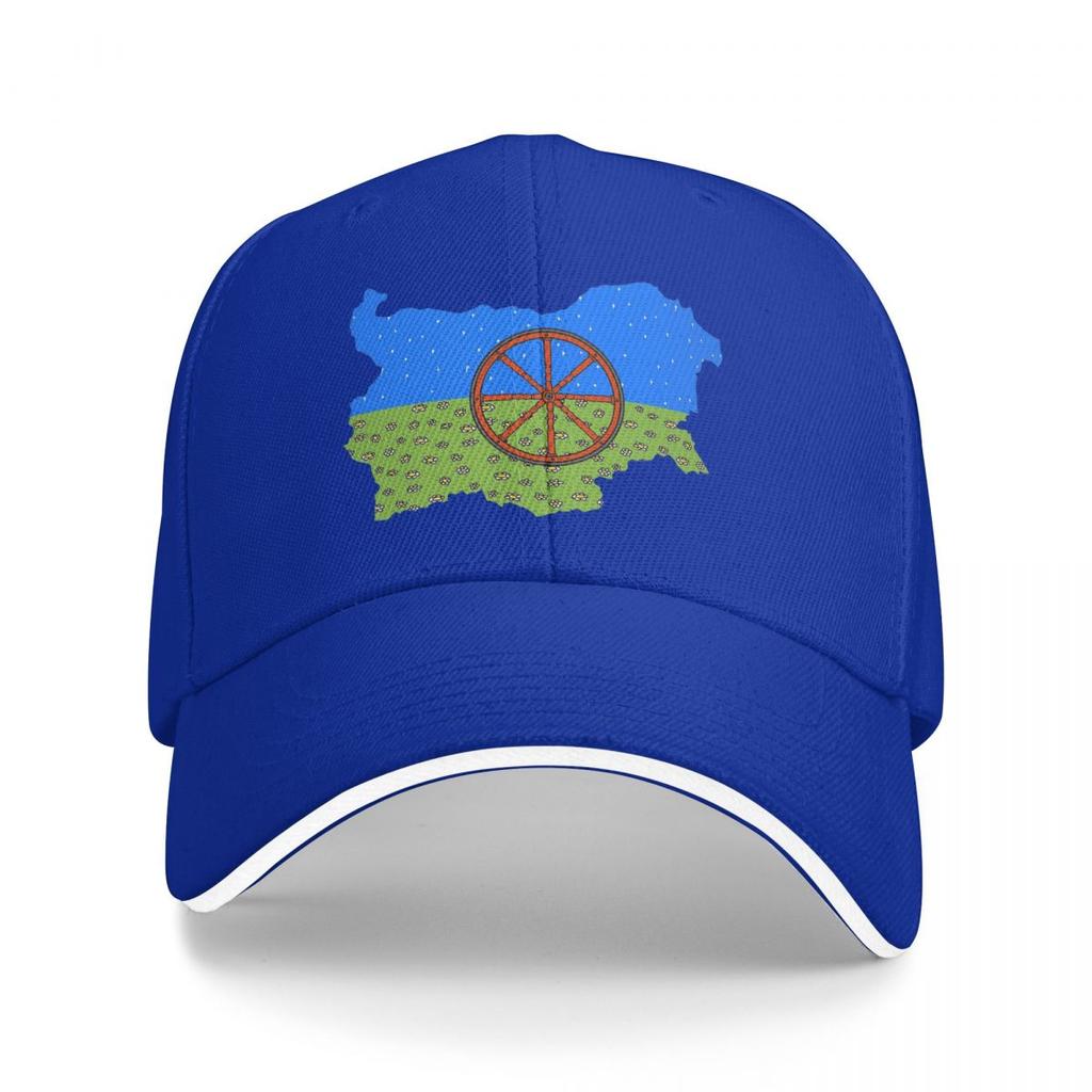 Unisex Baseball Hats Rom Gypsy Romani Flag Outdoor Streetwear Summer Sports Baseball Caps Hip Hop Cap Casquette Hats