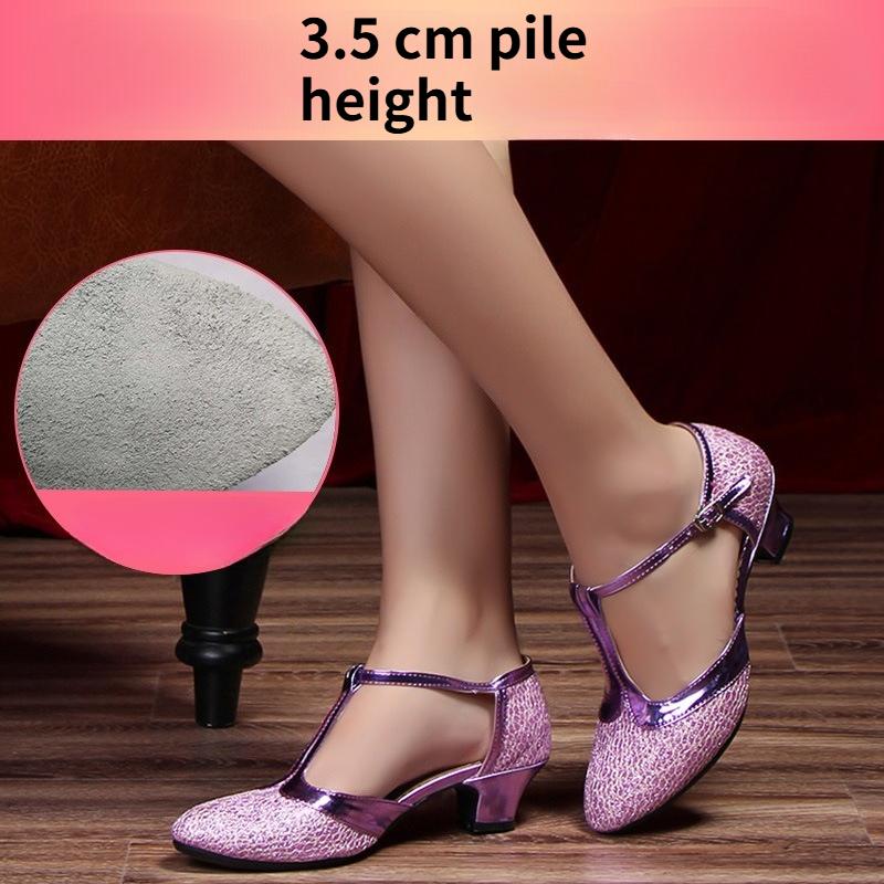 

Women s Adult High-Heel Ballroom Dance Shoes with Soft Soles for Indoor Use 33
