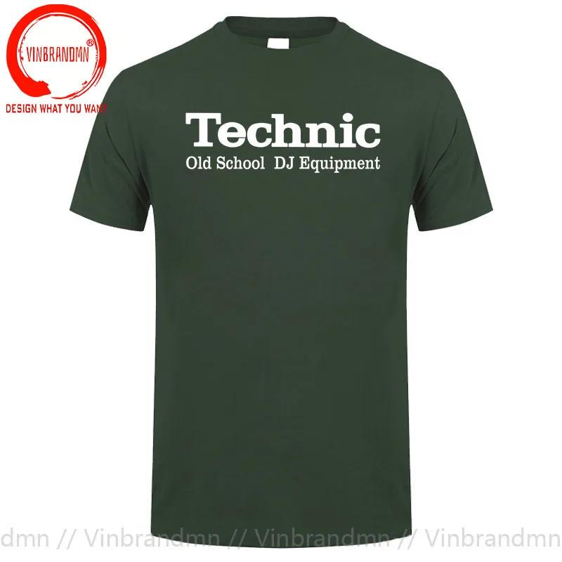 New Summer Classic T Shirt Technics Old School Dj Equipunisext Tshirts Graphic Clothing Short Sleeves Tshirt Cotton Tops Tee Shirt