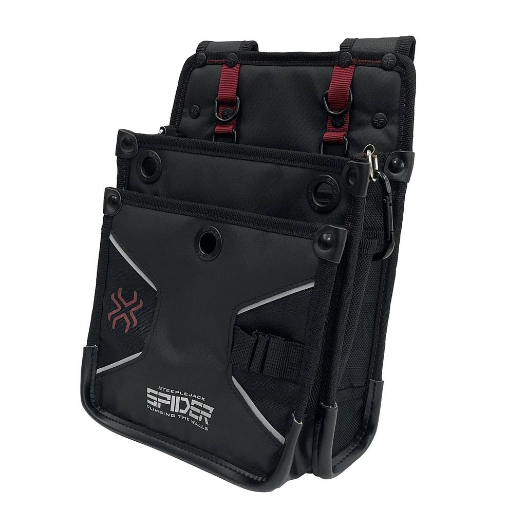 SK11 SPIDER Tobi Waist Reinforced with Stretch Interior 230mm W x 280mm H x 120mm D Pouch, Medium, Slim, Bottom, Pocket, (SPD-HG7-JY)