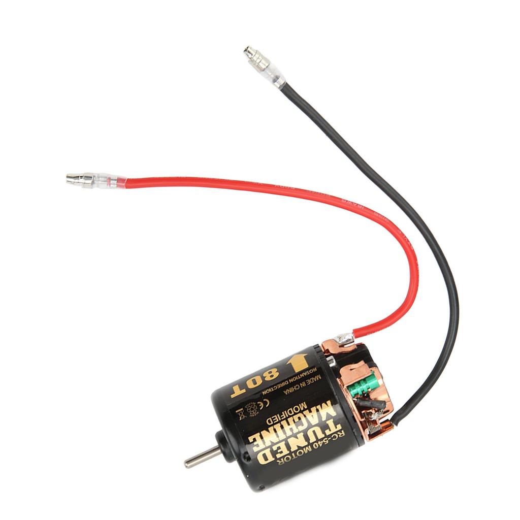 RC 540 Motor 80T Brushed Motor for AXIAL SCX10 90046 1/10 RC Car Upgrade Parts Accessories